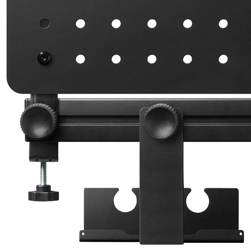 Accesoriu birou Pegboard cu șină de prindere, Spigen Clamp-on Rail Desk LD406, Negru