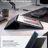 Husă pentru Samsung Galaxy Tab S12 Plus, Spigen Liquid Air Folio, Neagră