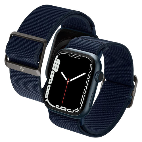 Curea smartwatch pentru Apple Watch 44mm/45mm/46mm/49mm, Spigen Lite Fit AMP02287, Bleumarin