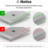 Husă pentru MacBook Neo 13 , Ringke Slim, Transparentă mată