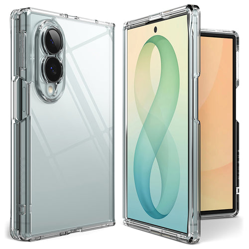 Husă pentru Samsung Galaxy Z Fold8, Ringke Fusion, Transparentă