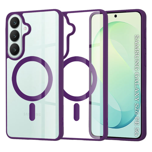 Husă pentru Samsung Galaxy S26 FE, Techsuit MagSafe Pro, Mov