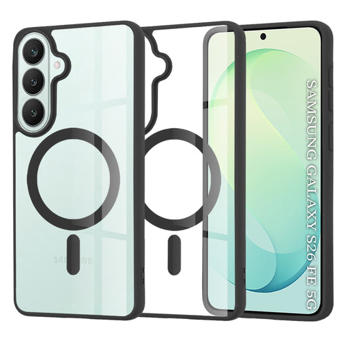 Husă pentru Samsung Galaxy S26 FE, Techsuit MagSafe Pro, Neagră