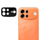 Folie pentru camera foto pentru Oppo A7 Pro Max, Techsuit Full Camera Glass, Neagră