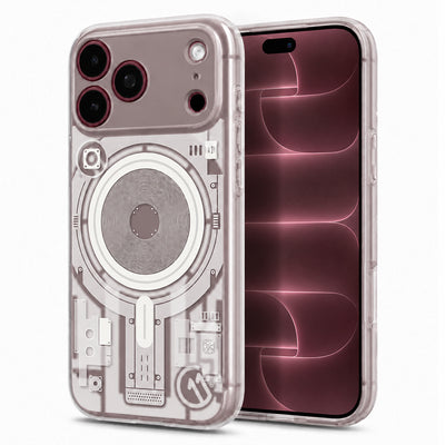 Husă pentru iPhone 17 Pro Max / iPhone 18 Pro Max, Spigen Ultra Hybrid MagFit, Albă