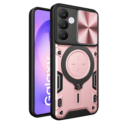 Husă pentru Samsung Galaxy S25 FE / S26 FE, Techsuit CamGuard Pro, Roz auriu