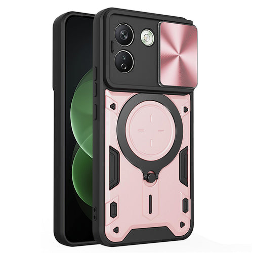 Husă pentru Xiaomi Redmi Note 17 Pro Max, Techsuit CamGuard Pro, Roz auriu