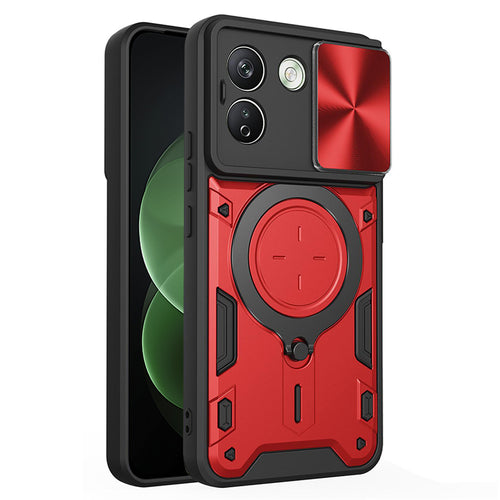 Husă pentru Xiaomi Redmi Note 17 Pro Max, Techsuit CamGuard Pro, Roșie