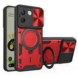Husă pentru Xiaomi Redmi Note 17 Pro Max, Techsuit CamGuard Pro, Roșie