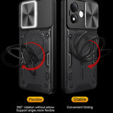 Husă pentru Xiaomi Redmi Note 17 Pro 5G, Techsuit CamGuard Pro, Roz auriu
