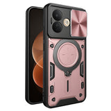 Husă pentru Xiaomi Redmi Note 17 Pro 5G, Techsuit CamGuard Pro, Roz auriu