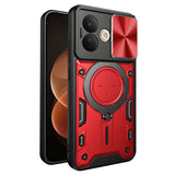Husă pentru Xiaomi Redmi Note 17 Pro 5G, Techsuit CamGuard Pro, Roșie