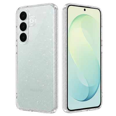 Husă pentru Samsung Galaxy S25 FE / S26 FE, Techsuit SparkleSkin Series, Transparentă
