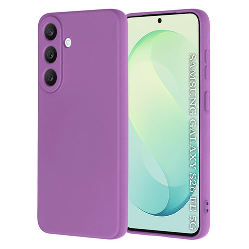 Husă pentru Samsung Galaxy S25 FE / S26 FE, Techsuit SoftFlex, Mov