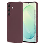 Husă pentru Samsung Galaxy S25 FE / S26 FE, Techsuit SoftFlex, Bordo