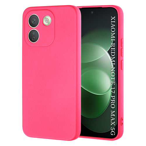 Husă pentru Xiaomi Redmi Note 17 Pro Max, Techsuit SoftFlex, Fucsia