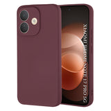 Husă pentru Xiaomi Redmi Note 17 Pro 5G, Techsuit SoftFlex, Bordo