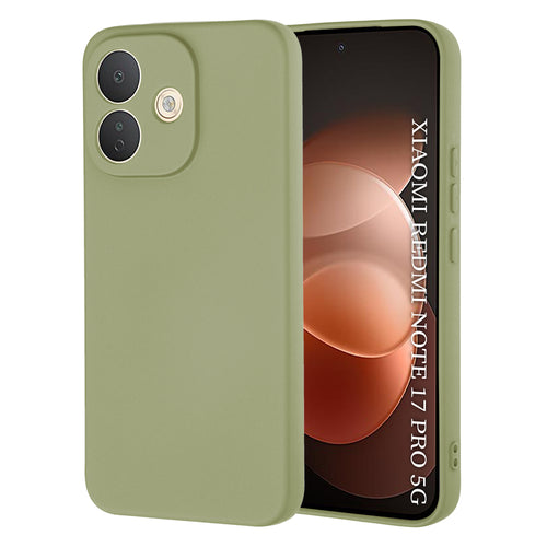 Husă pentru Xiaomi Redmi Note 17 Pro 5G, Techsuit SoftFlex, Verde