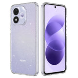 Husă pentru Xiaomi Redmi Note 17 4G / Redmi Note 17 5G, Techsuit SparkleSkin Series, Transparentă