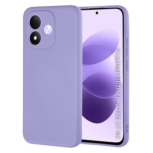 Husă pentru Xiaomi Redmi Note 17 4G / Redmi Note 17 5G, Techsuit SoftFlex, Violet deschis