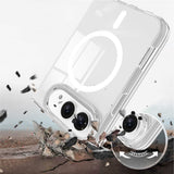 Husă pentru iPhone Duo, Techsuit MagSafe Pro, Transparentă