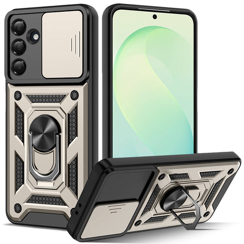 Husă pentru Samsung Galaxy S25 FE / S26 FE, Techsuit CamShield Series, Aurie