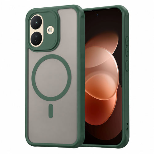 Husă pentru Xiaomi Redmi Note 17 Pro 5G, Techsuit HaloFrost II MagSafe, Verde