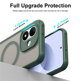 Husă pentru Xiaomi Redmi Note 17 Pro 5G, Techsuit HaloFrost II MagSafe, Verde