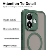 Husă pentru Xiaomi Redmi Note 17 Pro 5G, Techsuit HaloFrost II MagSafe, Verde