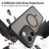 Husă pentru Xiaomi Redmi Note 17 Pro Max, Techsuit HaloFrost II MagSafe, Neagră