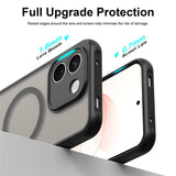 Husă pentru Xiaomi Redmi Note 17 Pro Max, Techsuit HaloFrost II MagSafe, Neagră