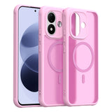 Husă pentru Xiaomi Redmi Note 17 Pro 5G, Techsuit HaloFrost II MagSafe, Roz