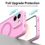 Husă pentru Xiaomi Redmi Note 17 Pro 5G, Techsuit HaloFrost II MagSafe, Roz
