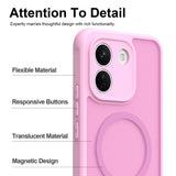 Husă pentru Xiaomi Redmi Note 17 Pro 5G, Techsuit HaloFrost II MagSafe, Roz
