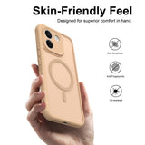 Husă pentru Xiaomi Redmi Note 17 4G / Redmi Note 17 5G, Techsuit HaloFrost II MagSafe, Aurie