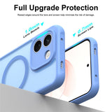 Husă pentru Xiaomi Redmi Note 17 4G / Redmi Note 17 5G, Techsuit HaloFrost II MagSafe, Albastră