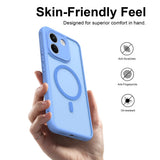 Husă pentru Xiaomi Redmi Note 17 4G / Redmi Note 17 5G, Techsuit HaloFrost II MagSafe, Albastră