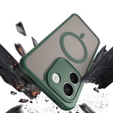 Husă pentru Xiaomi Redmi Note 17 Pro Max, Techsuit HaloFrost II MagSafe, Verde