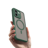 Husă pentru Xiaomi Redmi Note 17 Pro Max, Techsuit HaloFrost II MagSafe, Verde