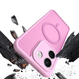 Husă pentru Xiaomi Redmi Note 17 Pro Max, Techsuit HaloFrost II MagSafe, Roz
