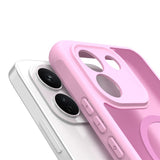 Husă pentru Xiaomi Redmi Note 17 Pro Max, Techsuit HaloFrost II MagSafe, Roz
