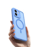 Husă pentru Xiaomi Redmi Note 17 Pro Max, Techsuit HaloFrost II MagSafe, Albastră
