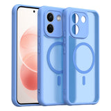 Husă pentru Xiaomi Redmi Note 17 Pro Max, Techsuit HaloFrost II MagSafe, Albastră