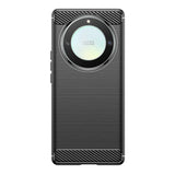 Husa pentru Honor Magic5 Lite, Techsuit Carbon Silicone, albastru