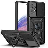 Husa pentru Samsung Galaxy A53 5G, Techsuit CamShield Series, albastru