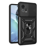 Husa pentru Motorola Moto G72, Techsuit CamShield Series, albastru