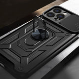 Husa pentru iPhone 14 Pro Max, Techsuit CamShield Series, albastru
