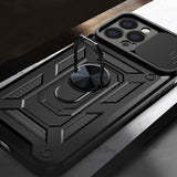 Husa pentru iPhone 13 Pro, Techsuit CamShield Series, albastru