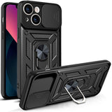 Husa pentru iPhone 13, Techsuit CamShield Series, albastru