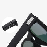 Ochelari de soare Techsuit Sunglasses Polarised TR90 (TR7545), polarizati, UV400, negru